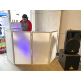 Cabina Dj Booth (policarbonato Y Aluminio) 1.20 Plegable