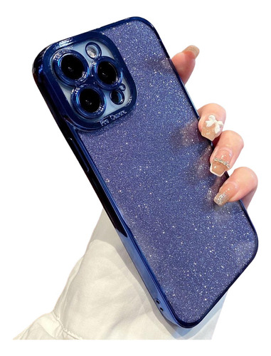 Funda Con Glitter P/ iPhone Varios Modelos