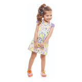 Conjunto Infantil Jardineira Feminino Verao Kamylus 53541