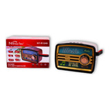 Radio Parlante Recargable Mp3 Retro Am Fm Usb Mp3