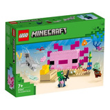 Lego Minecraft A Casa Do Axolotl 21247