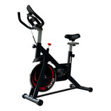 Bicicleta Spinning Atletis K100 Volante De Inercia 6 Kg Color 1622150 - Rojo