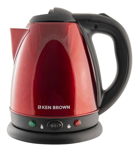 Pava Eléctrica Ken Brown Je-104 Roja 220v - 240v 1.5l