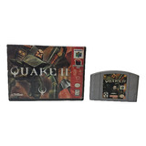 Quake 2 Nintendo 64 Orig Usado Na Caixa De Locadora De Época
