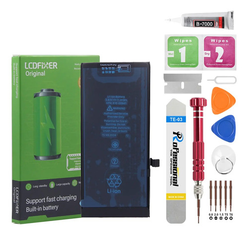 Batería Pila Para iPhone 11 3100mah Alta Capacidad Con Kit