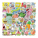 100 Stickers De Bob Esponja / Pegatinas / Calcomanias 