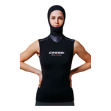 Chaleco Cressi De Neopreno Con Capucha 2.5/5 Mm Mujer Buceo