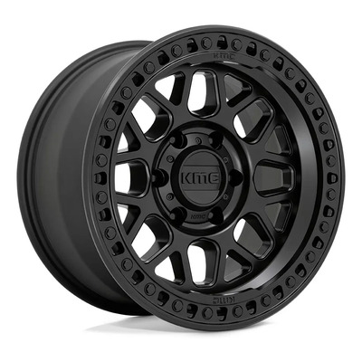 Rin Kmc 17x9.0 6x114.3 Satin Black Para Pathfinder 2005-11 | Envío gratis
