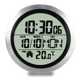 Reloj De Pared Con Detector Digital De Temperatura Para Baño