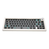 Kit De Teclado Mecánico Diy, 67 Teclas, Perilla Rgb Inalámbr