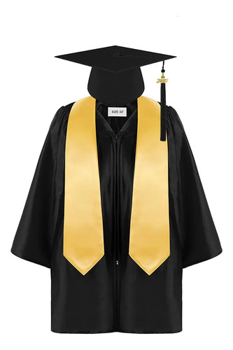 Set. New Toga Y Birrete Para Graduación Infantil Talla 2026