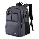 Zubond Mochila Para Portátil G38, Negro -