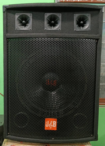 Bafle Pasivo Profesional 15 Pulgadas J&b 1500w 3 Tweeters 