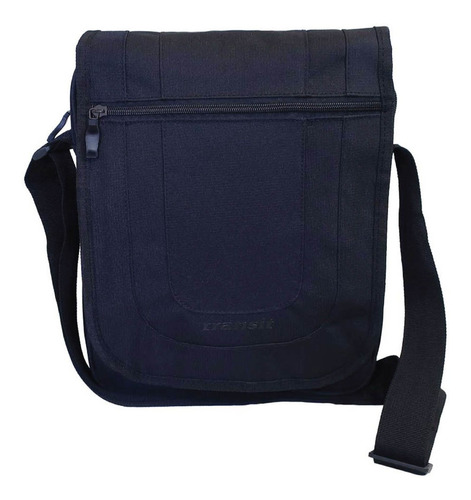 Morral Cartera De Hombre Transit Portatablet Negro Gris