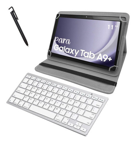 Kit Capa Teclado Para Galaxy Tab A9 + Plus Sm-x210 + Caneta
