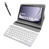 Kit Capa Teclado Para Galaxy Tab A9 + Plus Sm-x210 + Caneta