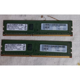 Memoria Ram Ddr3 Smart 1333mhz 2 Pentes De 2gb Cada Para Pc 