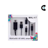 Kit Mhl Cable Adaptador Micro Usb V8 A Hdmi - Envío Gratis