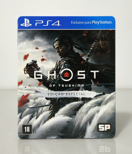 Ghost Of Tsushima Steelbook Ps4 Lacrado 