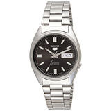 Reloj Seiko Automático Negro Para Hombre Snxs79j1