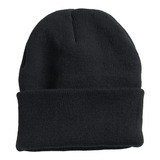 Gorro Lana Negro Liso Rocky Economico Venta Mayorista X12u