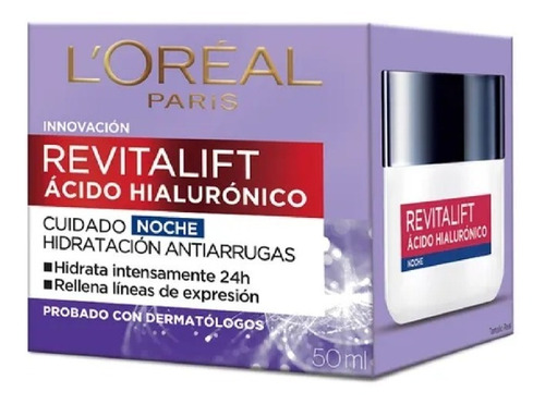 Loreal Paris Revitalift Cuidado Noche Antiarrugas X 50ml