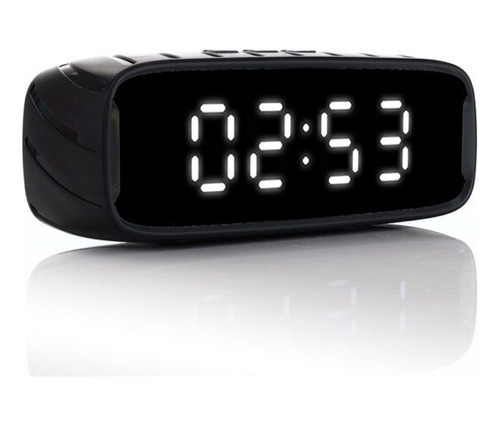 Parlante Reloj Portatil Alarma Sd Temperatura Bluetooth