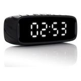 Parlante Reloj Portatil Alarma Sd Temperatura Bluetooth