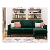 Sillon Sala Evelyn Izqueirdo Verde Mueble Sofa Salas