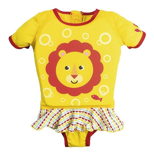 Vestido Traje De Baño Flotador Para Niña Fisher Price 93523