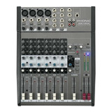 Phonic Am1204 Mixer 4 Mic 2 Stereo Phantom