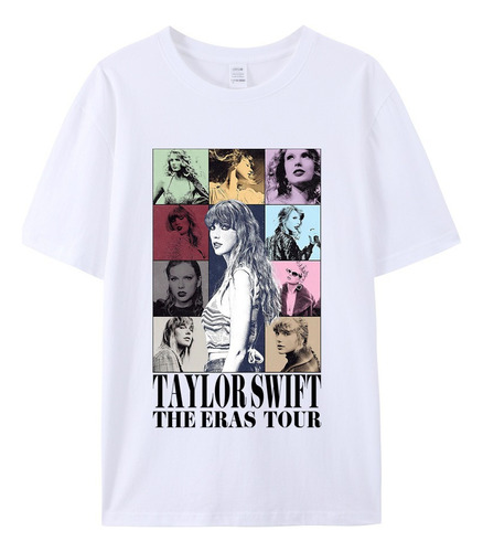 Blusas Casual De Algodón Para Mujer Taylor Swift B01