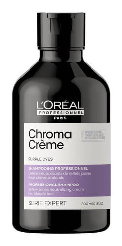 Shampoo Cabello Rubio Loreal Professionnel Chroma Crème300ml