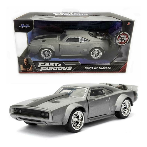 Dodge Charger Ice Rápido Y Furioso 13cm Largo · Escala 1:32