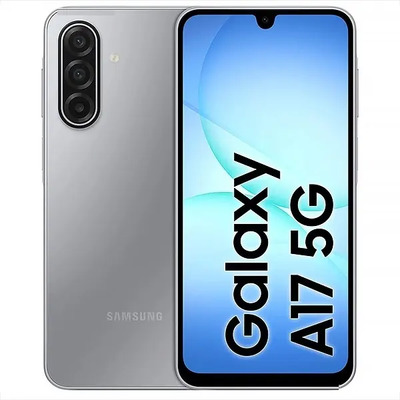Samsung Galaxy A17 5g, 128 GB de almacenamiento, 6 GB de RAM, pantalla de 6.7 pulgadas, cámara de 50 MP, batería de 5000 mah, Android 15, color gris. | Meses sin interés