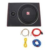 Subwoofer Ultrafino Para Coche De 600 W, Bocina Activo Para