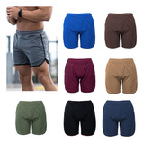 Pantalones Cortos Deportivos Para Hombre, Bolsillos De Gimna