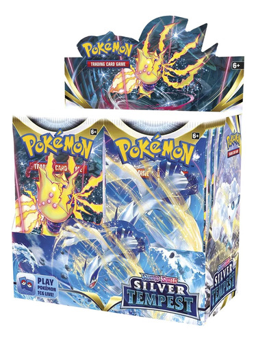 Cartas Pokemon Caja De 36 Sobres, Ingles,  Silver Tempest