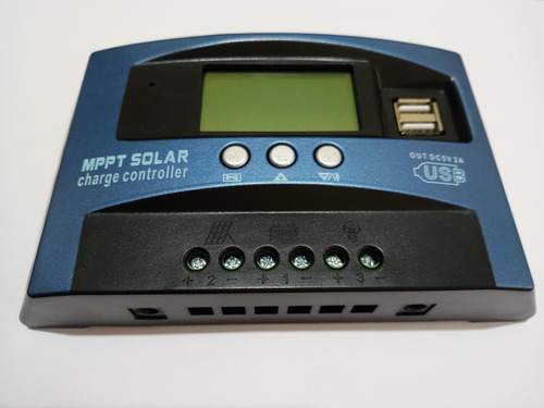 Controlador De Carga Solar Bateria Mppt 12v/24v 30a
