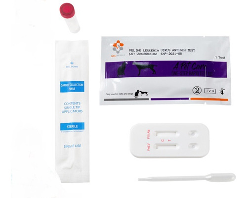 Test Rapido Leucemia Felina (caja 10 Test)