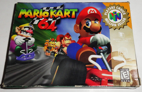 Mario Kart 64 Nintendo 64 Completo En Caja