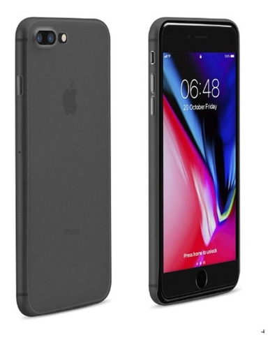 Capa Slim Fina Para iPhone 8 7 / Se 2020 / 8 Plus Anti Risco