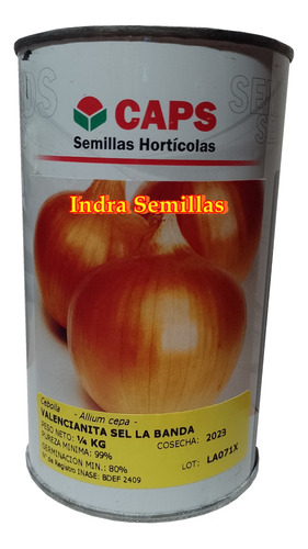 Cebolla Valencianita Precoz  250grs Linea Proesional