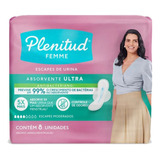 Absorvente Geriátrico Plenitud Femme Ultra Com 10 Pacotes