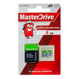 Cartão De Memória 8gb Microsd Ultra Rápido Masterdrive