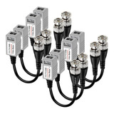 Balun Video Pasivo Ahd Hdtvi Hdcvi Bnc A Cable X 4 Pares