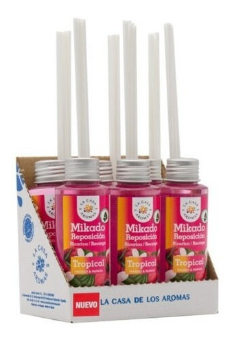 Pack De 6 Ambientador Mikado Tropical 100ml