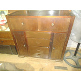 Mueble Antiguo Para Tocadisco Y Radio Antigua