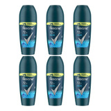 Desodorante Roll-on Rexona 50ml Masculino Extra Cool-kit 6un