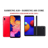 Samsung A01 Core + Samsung A 10